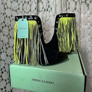 Mezcalero Eilen Fringe boots
